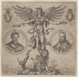 Alejandro de Médicis y Cosme de Médicis