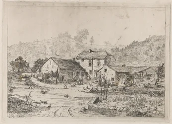 Cortijo al borde del agua