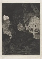 vista de una cueva