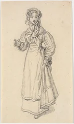 Niña caminando