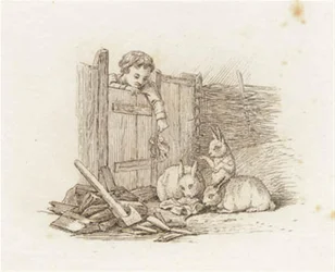 Ilustración de "Halvhundrede Fabler for Børn" de Hey