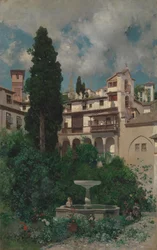 Un jardín español