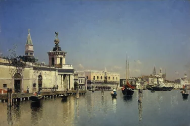 Una vista de Venecia