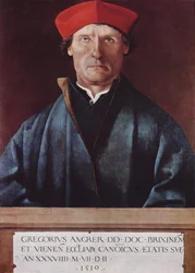 Retrato del canónigo de Brixen Gregor Angrer