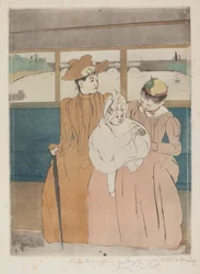 En el ómnibus, 1890-1891