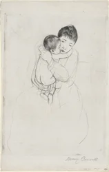 caricia maternal