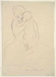 Caricia maternal, 1921