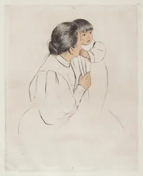 Madre campesina y niño, c. 1894