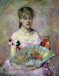 Retrato de Anne Charlotte Gaillard, c.1880