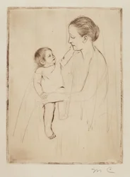 La caricia, c. 1891