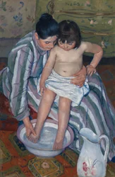 El Baño del Niño, 1893