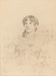Lady Maria Hooker cuando era Miss Turner a los diecisiete años, 1814