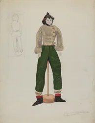 Muñeca y Disfraz, c. 1936