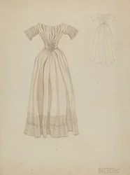 Vestido de novia, c. 1937