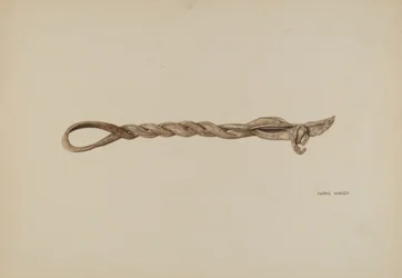 Traba para caballo, c. 1939