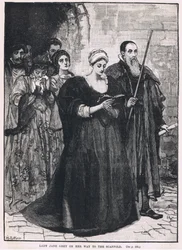 Lady Jane Grey camino al cadalso, 1554