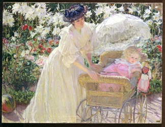 Rosas y lirios