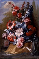 Naturaleza muerta de flores
