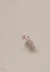 Sin título--Estudio de flores