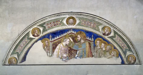 Coronación de la Virgen (artista activo entre 1335 - 1346)