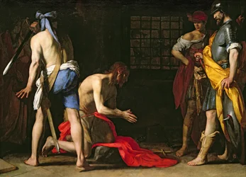 La decapitación de Juan el Bautista, 1634