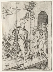 Pasión de Jesucristo: El Descenso al Limbo, 1400s