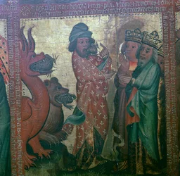 Panel cuarenta y cuatro del Altar del Apocalipsis, siglo XV