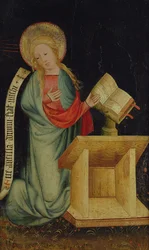 Virgen de la Anunciación, del Altar del Cosechador, c.1410