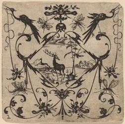 Ornamento con Grotesco