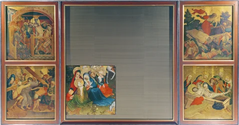 El retablo de Santo Tomás de la iglesia de San Juan, Hamburgo, iniciado en 1424