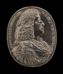 Federico III, 1609-1670, Rey de Dinamarca y Noruega 1648 [anverso], c. 1648