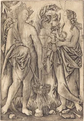 Marte y Venus (¿Mercurio y Venus?)
