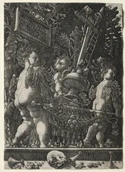 Ángeles llevando los emblemas de la Pasión, 1533