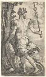 Sol de Los Dioses Que Presiden Sobre los Planetas, 1528