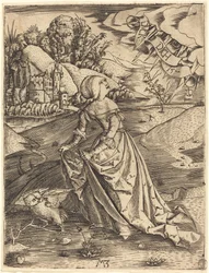Mujer con el búho