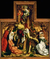 El Descendimiento de la Cruz, de la iglesia de Val de Grace ...