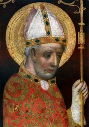 San Adalberto (detalle), después de 1370, 1955