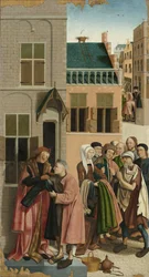 Las siete obras de misericordia: Vestir al desnudo, 1504
