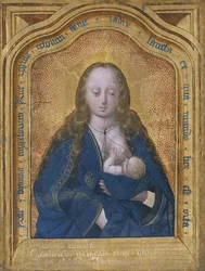 La Virgen amamantando al Niño
