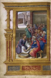 Cristo lavando los pies de los apóstoles, 1500-1550