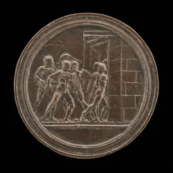 Soldados atacando una puerta