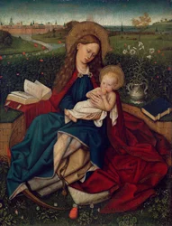 La Virgen de la Humildad, hacia 1450-70