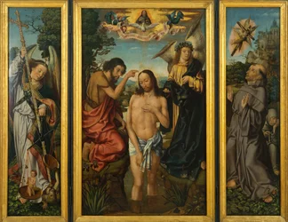 Tríptico del Bautismo de Cristo