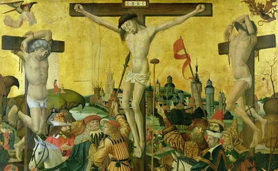 La Crucifixión, c.1500 (detalle)