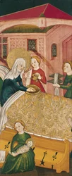 El nacimiento de la Virgen