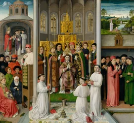 Escenas de la vida de San Agustín de Hipona, ca. 1490