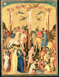 Calvario (óleo sobre tabla)