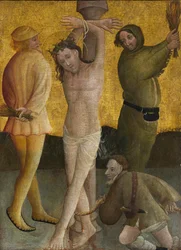 La flagelación, ca. 1400