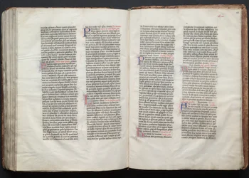 El Misal de Gotha: Fol. 154v, Texto, c. 1375