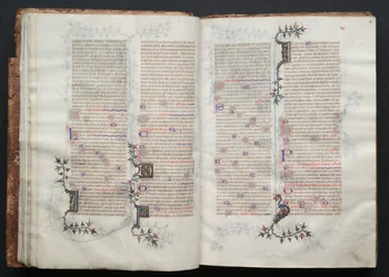 El Misal de Gotha: Fol. 17r, Texto, c. 1375